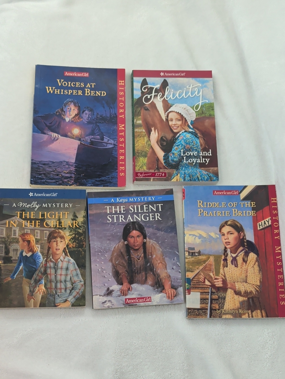 American Girl Lot Of 5 Books